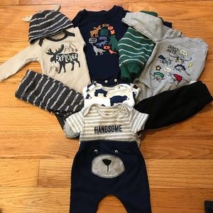 0-3 Month Boy’s Clothes Lot